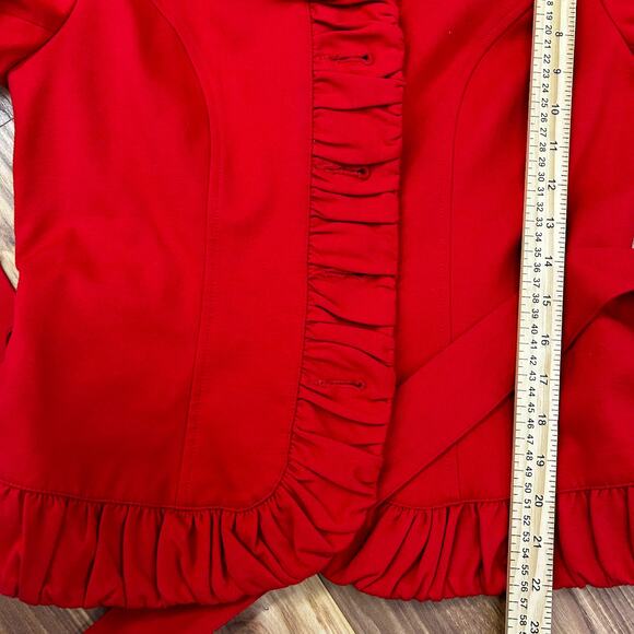 SOLD SOLD SOLD SOLD SOLDCoquette Coat Women Medium Romantic Retro Chic Jacket - Picture 8 of 8